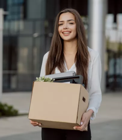 women moving stuff