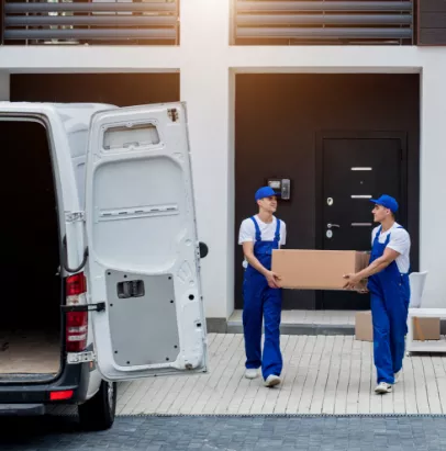 movers with boxes