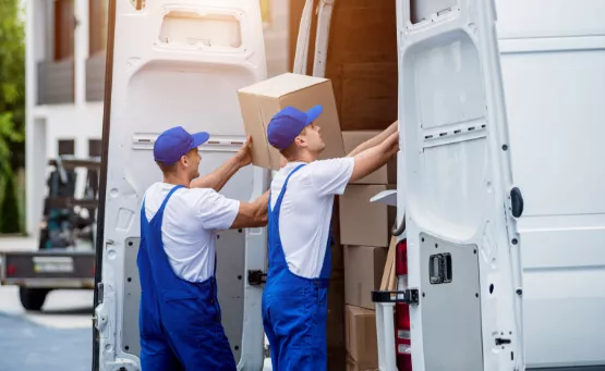 mover loading van